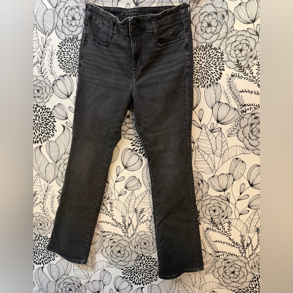 American Eagle Outfitters Black Skinny Jeans for Women